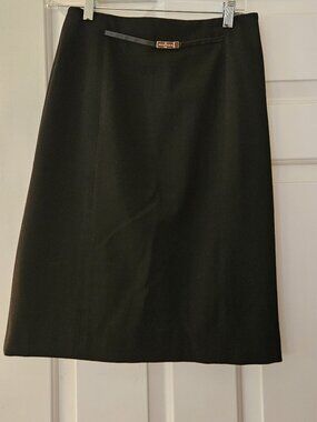 Black Vertigo Paris A-Line Skirt